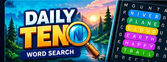 Daily Ten illustrated game artwork